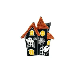 como Formkissen  Geisterhaus ¦ schwarz ¦ Maße (cm): B: 37