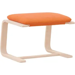 vidaXL Fußhocker Dunkelgelb 51x41x40 cm Stoff