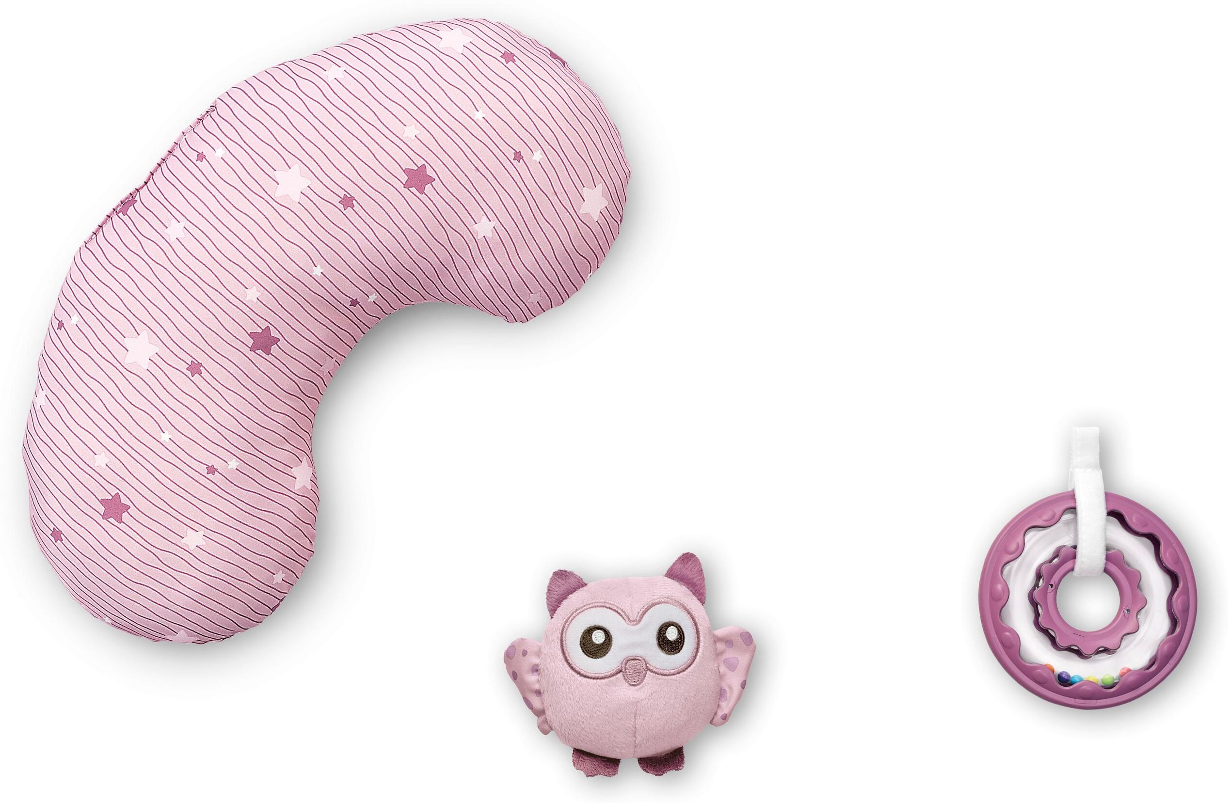 Krabbeldecke CHICCO "Krabbeldecke mit Spielbogen Gym", Baby, Gr. B/L: 83cm x 83cm, rosa, Polyester, bedruckt, Wohndecken Krabbeldecke rosa B/L: 83cm x 83cm