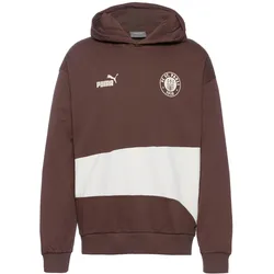 PUMA FC St. Pauli Hoodie Herren | Gr. M | braun - braun