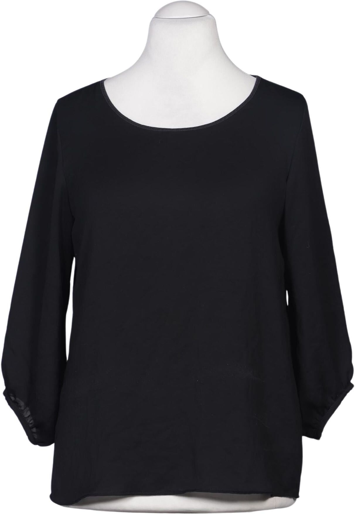 Cain Damen Bluse, Schwarz, Gr. EU 38 (Marc Cain N3), Synthetik - Second Hand