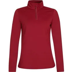 PROTEST Damen Rolli FABRIZ 1/4 zip top, Größe 42 in Rot Rot