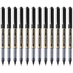 Uni-ball, Schreibstifte, Rollerpen Eye UB-150 Broad stregbr. 1 mm sort - (12 stk.) (12x)