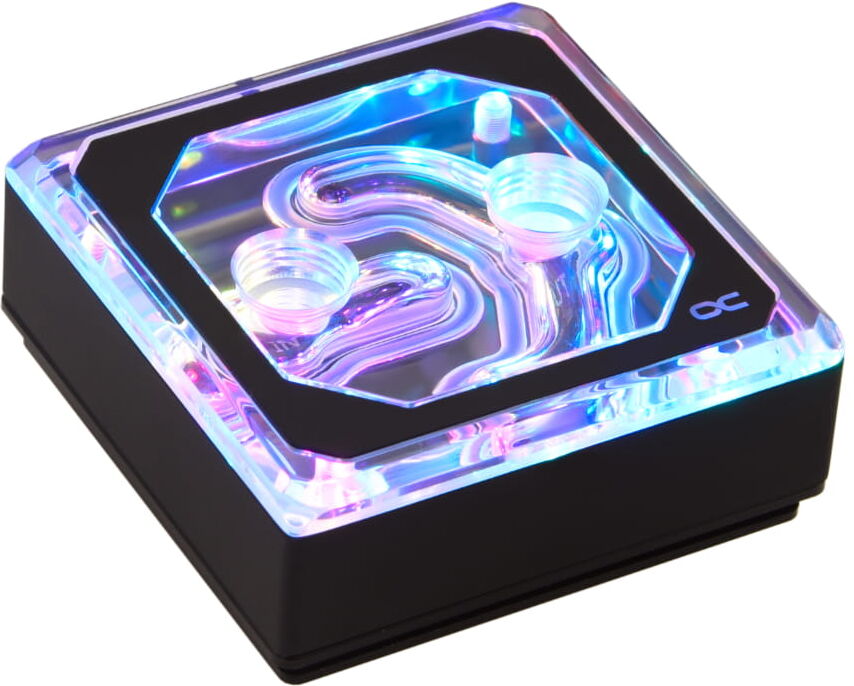 Alphacool Eisblock XPX Aurora Edge - Acryl Black Digital RGB