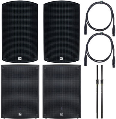 HK Audio Sonar 112/115 Power Bundle Schwarz