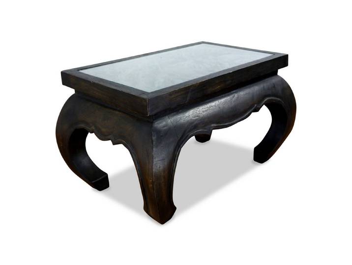 livasia Opiumtisch livasia Opiumtisch, Couchtisch mit Schnitzerei, Akazie 58x38x41cm