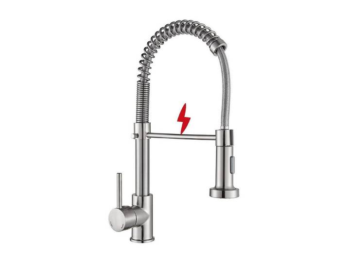 LuxusKollektion Küchenarmatur Küchenarmatur Niederdruck Abnehmbar (1-St)