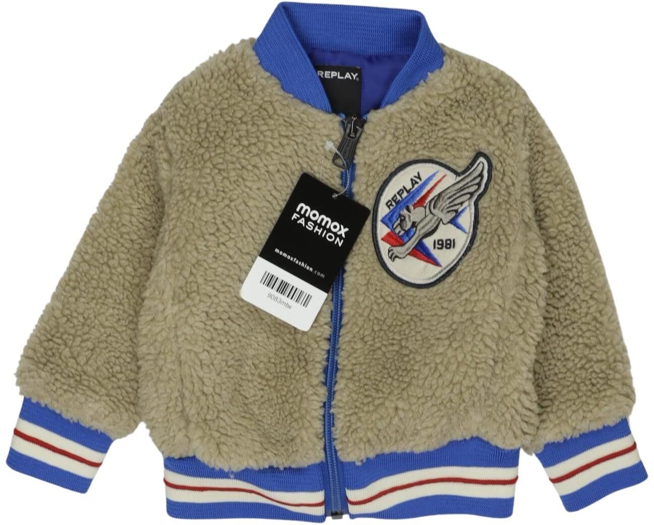 Replay Jungen Jacke oder Mantel, Mehrfarbig, Gr. EU 68, Synthetik - Second Hand
