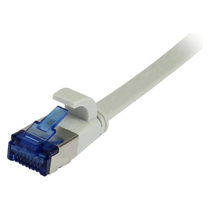 Synergy 21 Patchkabel RJ45, CAT6A 500Mhz, 1.5m, grau, U/FTP, flach, TPE(Superflex), AWG32, Synergy 2 (U/FTP, CAT6a, 1.50 m) (S216865V2)