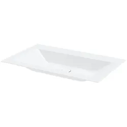 Bette Loft Einbau-Waschtisch A230-004 80x49,5x10cm, edelweiß