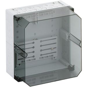 Spelsberg Zählergehäuse AKi-Z 2, für 1 Zähler, 30 x 30 cm, IP65 wasserdicht, für außen