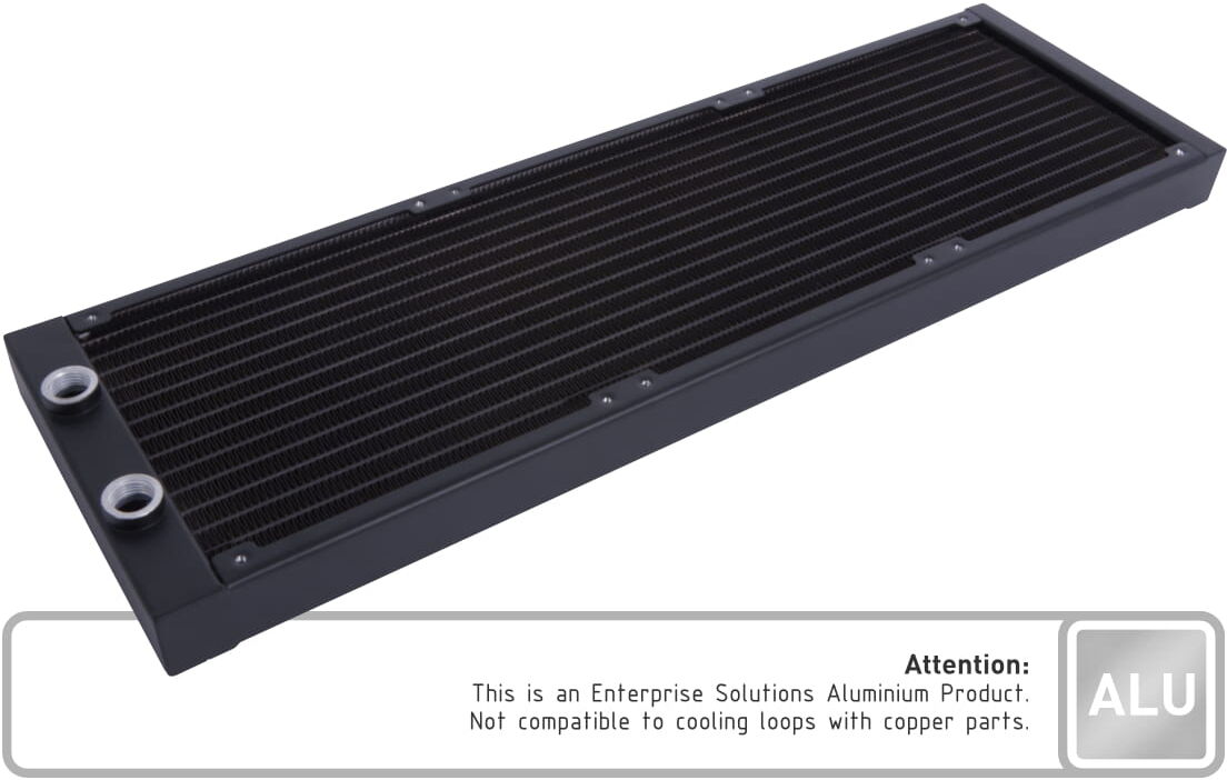Alphacool ES Aluminium 420 mm T27 - (For Industry only)