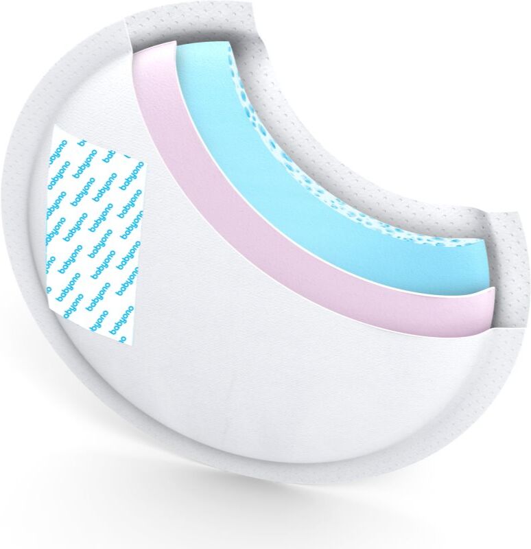 BabyOno Get Ready Mom coussinets d’allaitement jetables 70 pcs