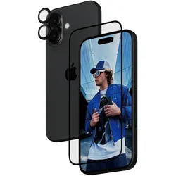 PanzerGlass® 2-in-1 Schutzset für iPhone 16