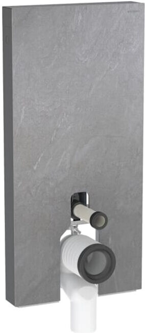 Geberit Module WC mural Monolith Plus H 101 cm, F ardoise, S. alu SW-chrome (131203007)