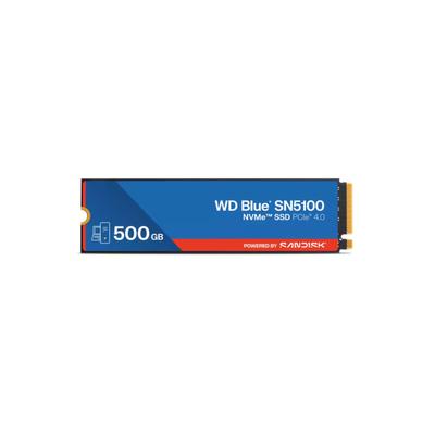 SANDISK interne SSD "WD Blue SN5100", blau, 500 GB, Festplatten