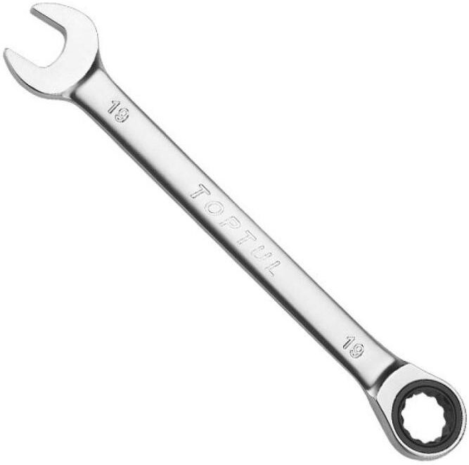 TOPTUL AOAF1010 Ratchet Ring Open-ended Spanner