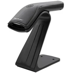 Qoltec Barcode-Scanner + Scannerständer (1D-Barcodes), Barcode Scanner