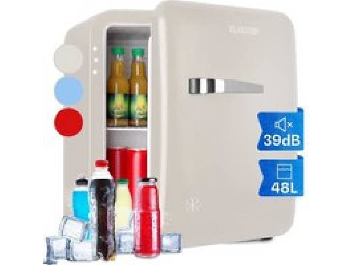Audrey 50cm 48L Mini Frigo Crème