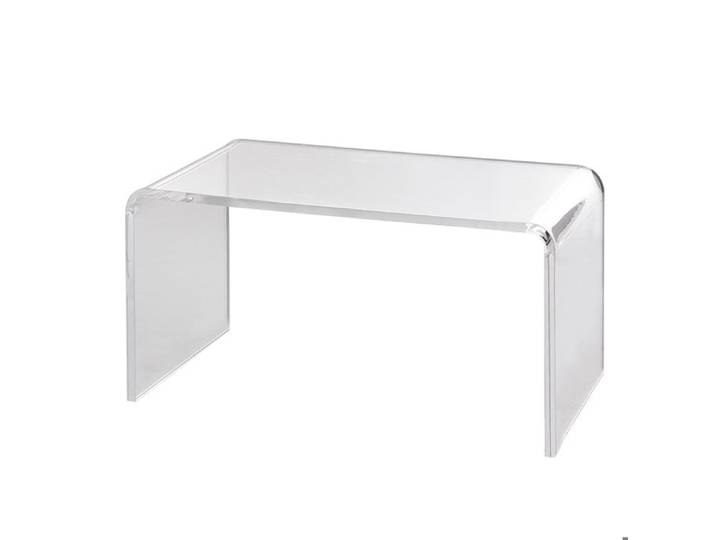Table Basse - DUOKU - C-Duoku - Acrylique Transparent - 40 cm - Design Contemporain