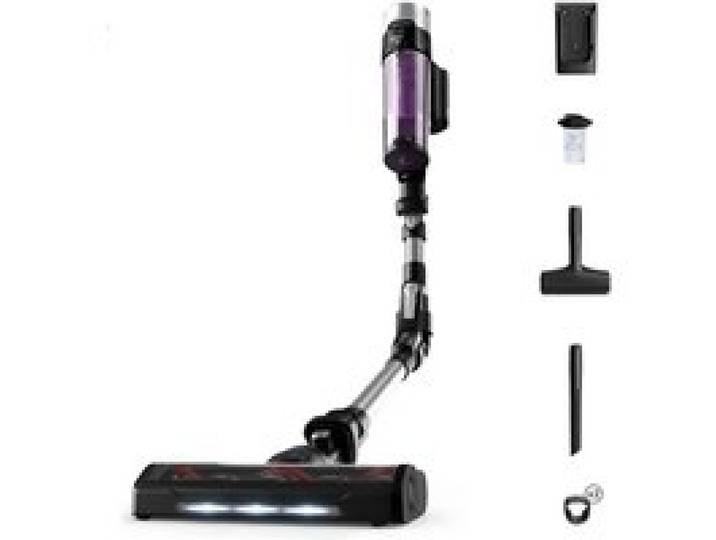 Rowenta Aspirateur balai 2 en 1 rechargeable 18v noir/violet - RH2037