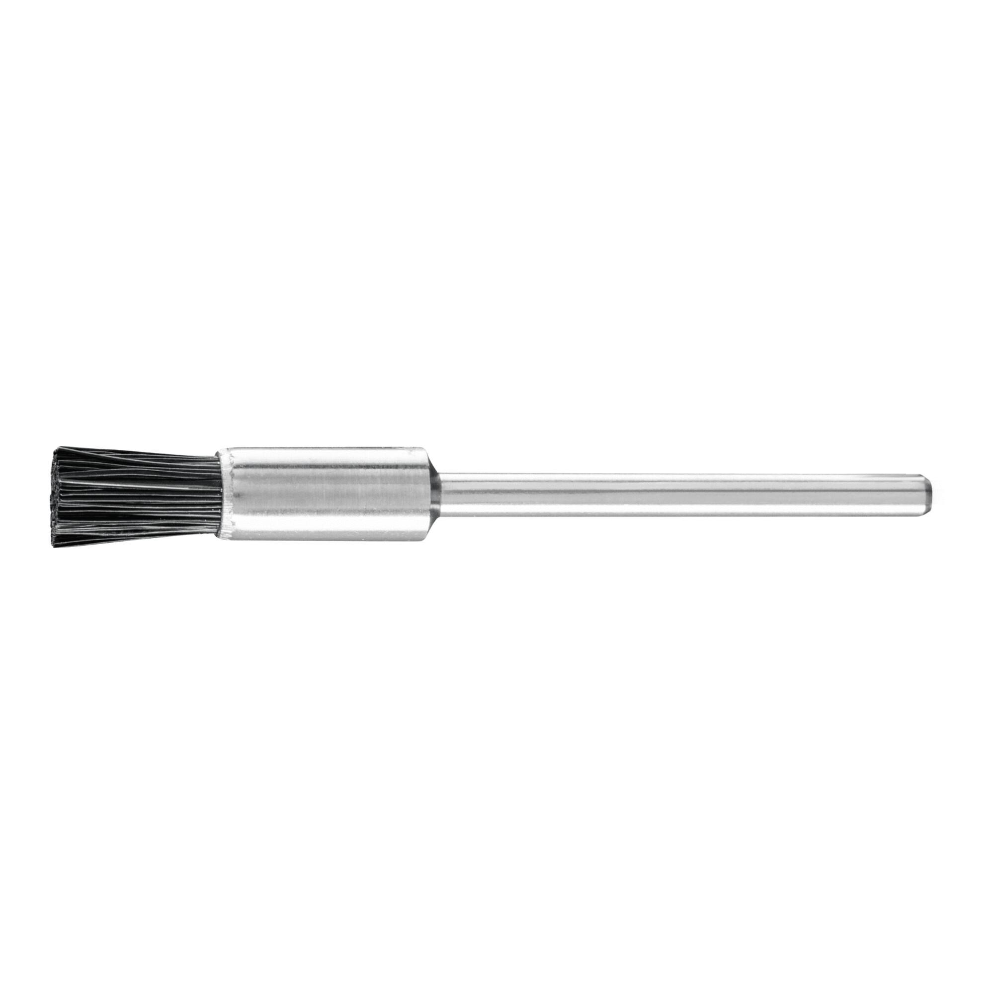 PFERD TOOLS Miniatur-Pinselbürste PBU Ø5 mm Schaft-Ø2,34 mm schwarze Schweineborste (43200308)