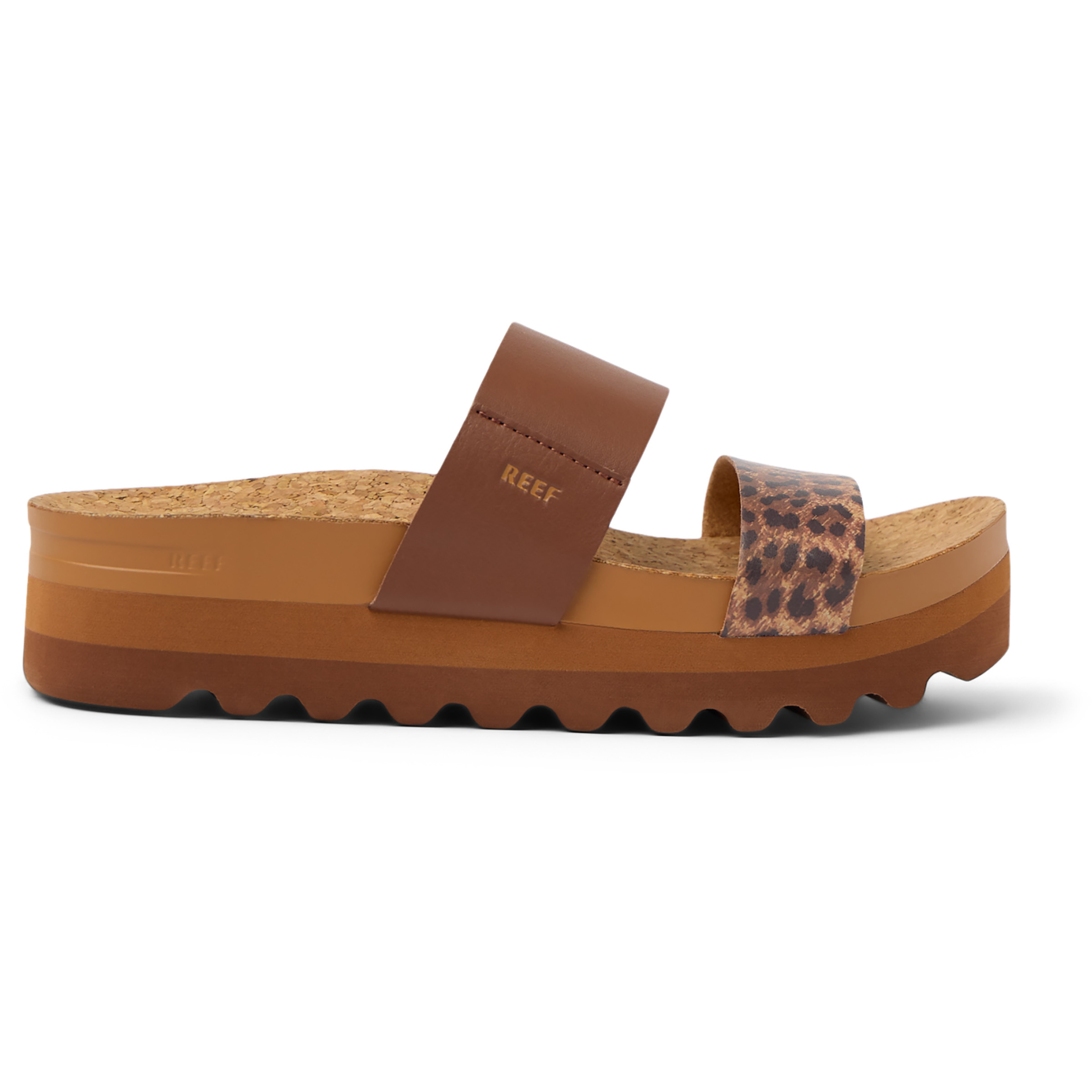 Reef Cushion Vista Hi Sandale Damen Sandalen braun Größe 36 Lifestyle