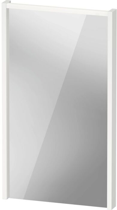 Duravit D-Code Spiegel DC7075018180000 400x700x48, Weiß Matt, mit LED Beleuchtung