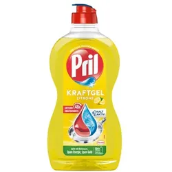 Pril Geschirrspülmittel »Kraftgel Zitrone« 450 ml gelb