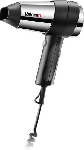 Valera Action 1800 Push 542.14schwarz Haartrockner Chrom-Schwarz