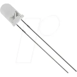 5034B2C-BSE-E - LED 5mm, bedrahtet, blau, 11000 mcd, 15°