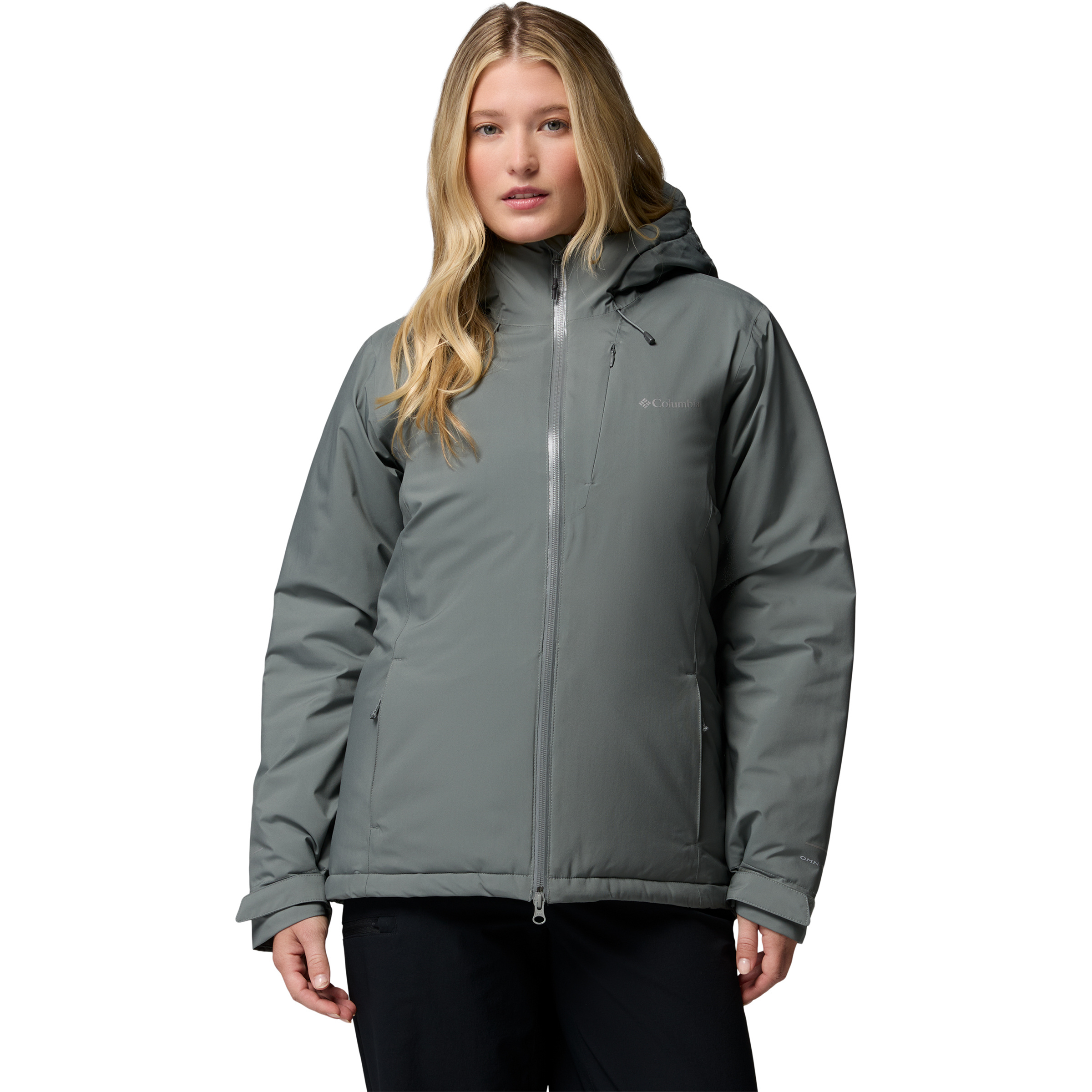 Columbia Trailborne Insulated Damen Isolationsjacke grau Größe XS Camping