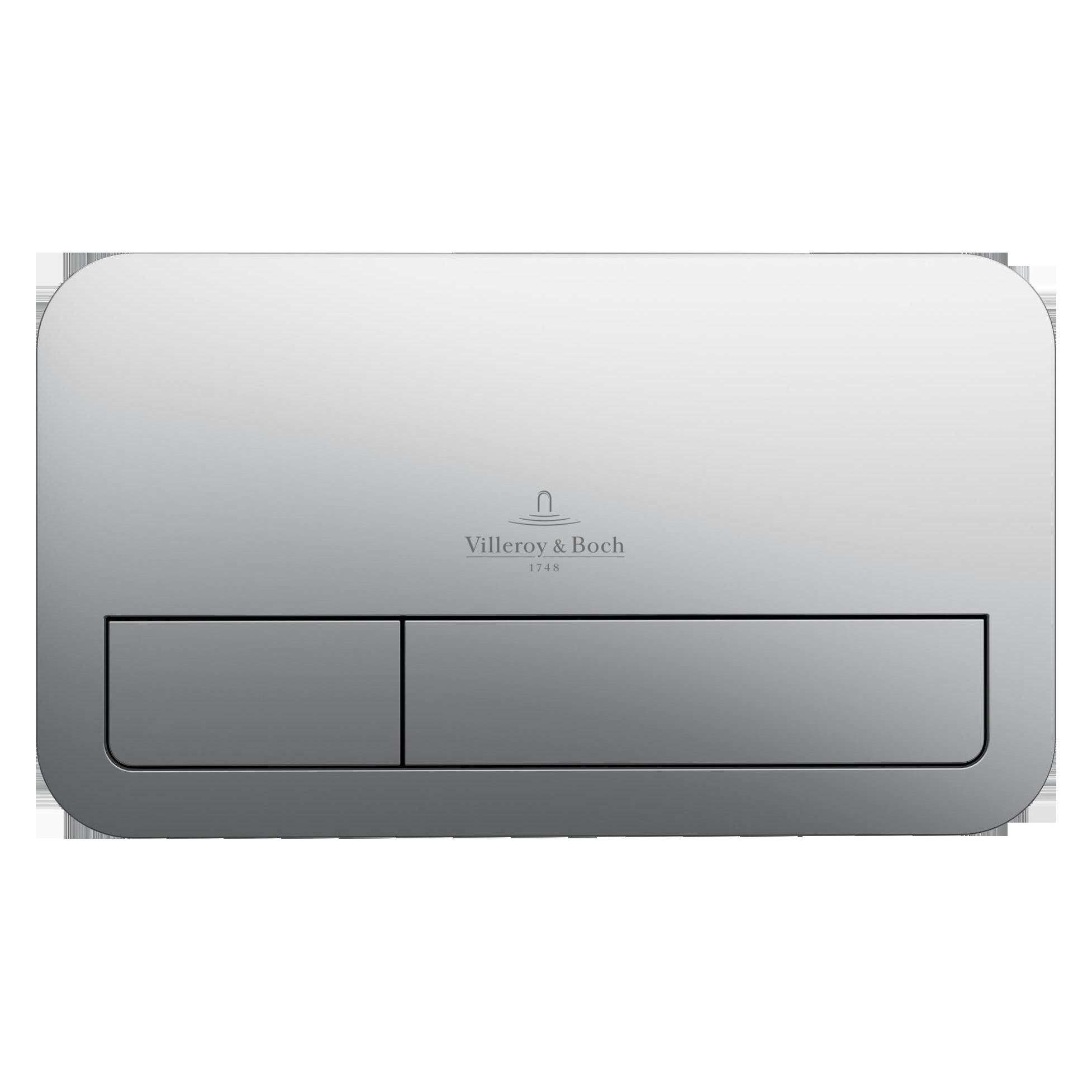 Villeroy & Boch V&B Betätigungsplatte ViConnect 253x145x62mm chrom matt (92249069)