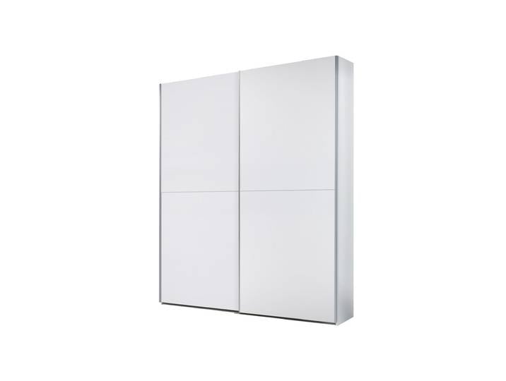 Schwebetürenschrank weiß 170 cm - TIME