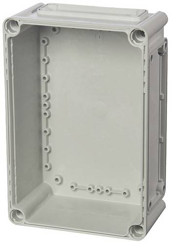 Fibox Base, PC Openings, 2x size 1 flange + 2x size 2 flange 3530140 Gehäuse-Unterteil 280 x 190 x 100 Polycarbonat Lichtgrau