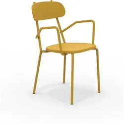 Stapelbarer Outdoorsessel Fox curry CU