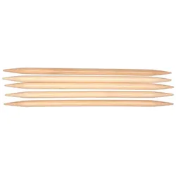 buttinette Strumpfstricknadeln, Bambus, 20 cm