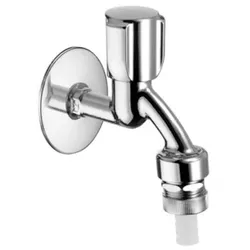 Schell Comfort Auslaufventil 033510699 G 1/2 AG, verchromt, mit COMFORT-Griff/Fettkammeroberteil