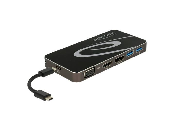 Delock Laptop-Dockingstation DeLOCK USB Type-C 3.2 Dockingstation, (4K HDMI +
