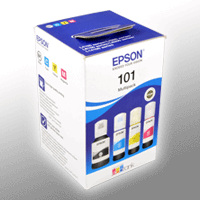 4 Epson Tinten C13T03V64A 101 Multipack CMYK