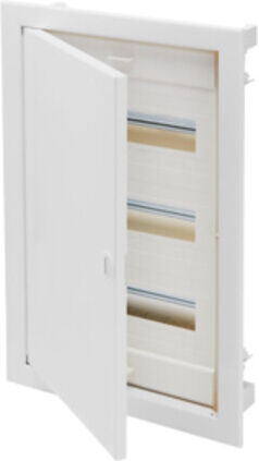 Gewiss Petit tableau de distribution encastré GW40153N 36(3X12)TE avec porte en tôle d'acier (GW40153N)