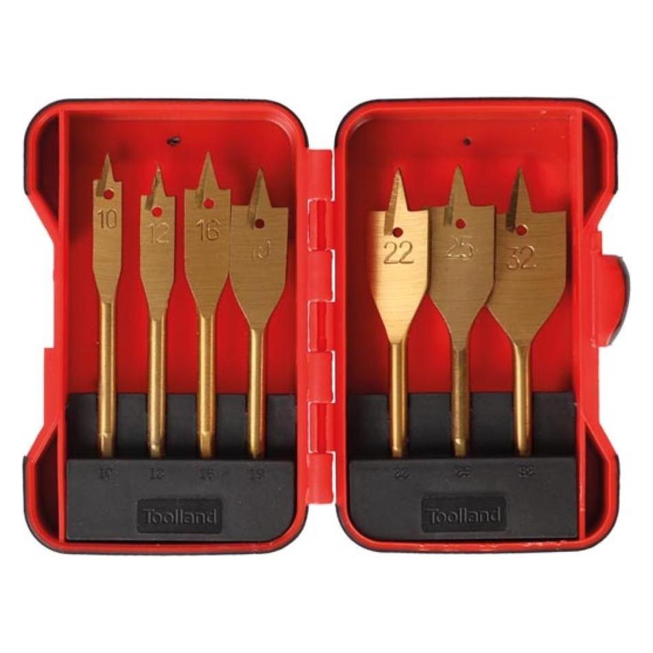 Power tools & accessories HOLZ-FRÄSBOHRER-SET - TITAN BESCHICHTET - 7-tlg. (TL78002)