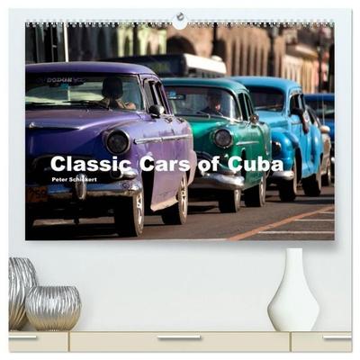 Classic Cars of Cuba (hochwertiger Premium Wandkalender 2027 DIN A2 quer), Kunstdruck in Hochglanz