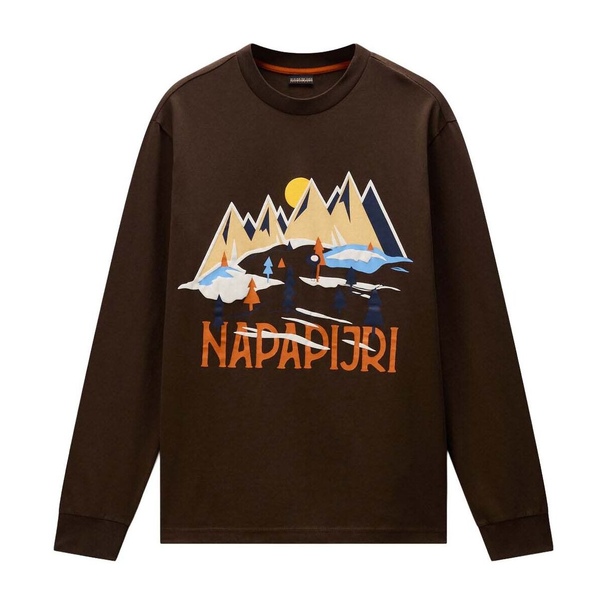 Napapijri S-tee LS demitasse wt3 (WT3) S NP0A8BA7WT31006