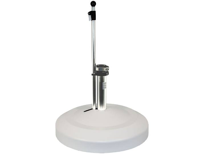 Schirmsockel Lito weiss Kunststoff 60 cm