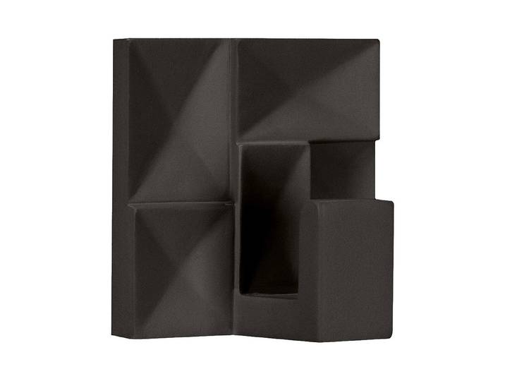 Kleine Wolke Wandhaken Brinkle Hooks Schwarz Polyresin