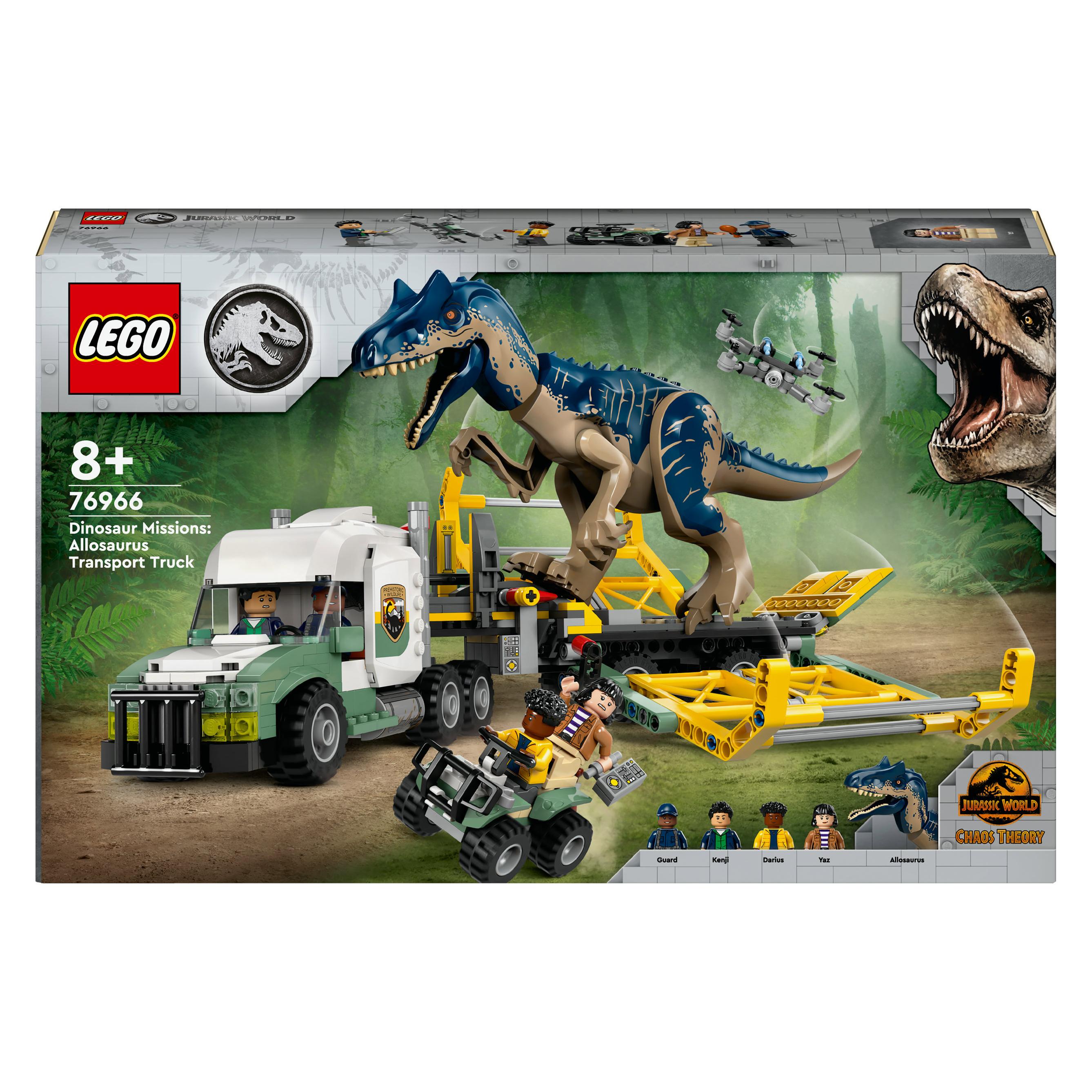 LEGO Dinosaur Missions: Allosaurus Transport Truck (76966, LEGO Jurassic World) (76966)