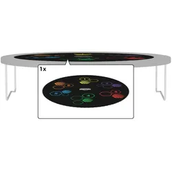 BERG Sprungtuch für Favorit 430 Trampoline mit AirFlow und Levels-Game, rund