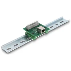 DELOCK RJ50 Buchse zu Terminalblockmit Drucktaster