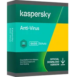 Kaspersky Antivirus 2024 - 1 Jahr | 10 Gerät